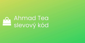 Ahmad Tea slevový kód